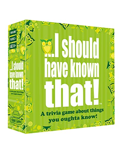 Hygge Games ...I should have known that! Trivia Game Green, More than 2 players