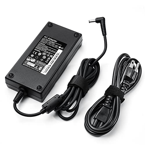 AC Adapter for MSI Gaming Laptop Charger 180W 150W 120W, MSI GF63 GF75 Thin Power Cord