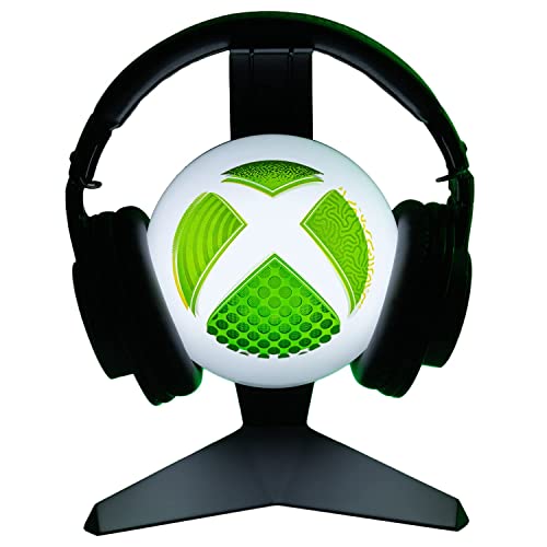 Paladone Xbox Light Up Headphone Stand, Gamer Headset Stand, Gaming Desk Accessories, Official Xbox Merchandise